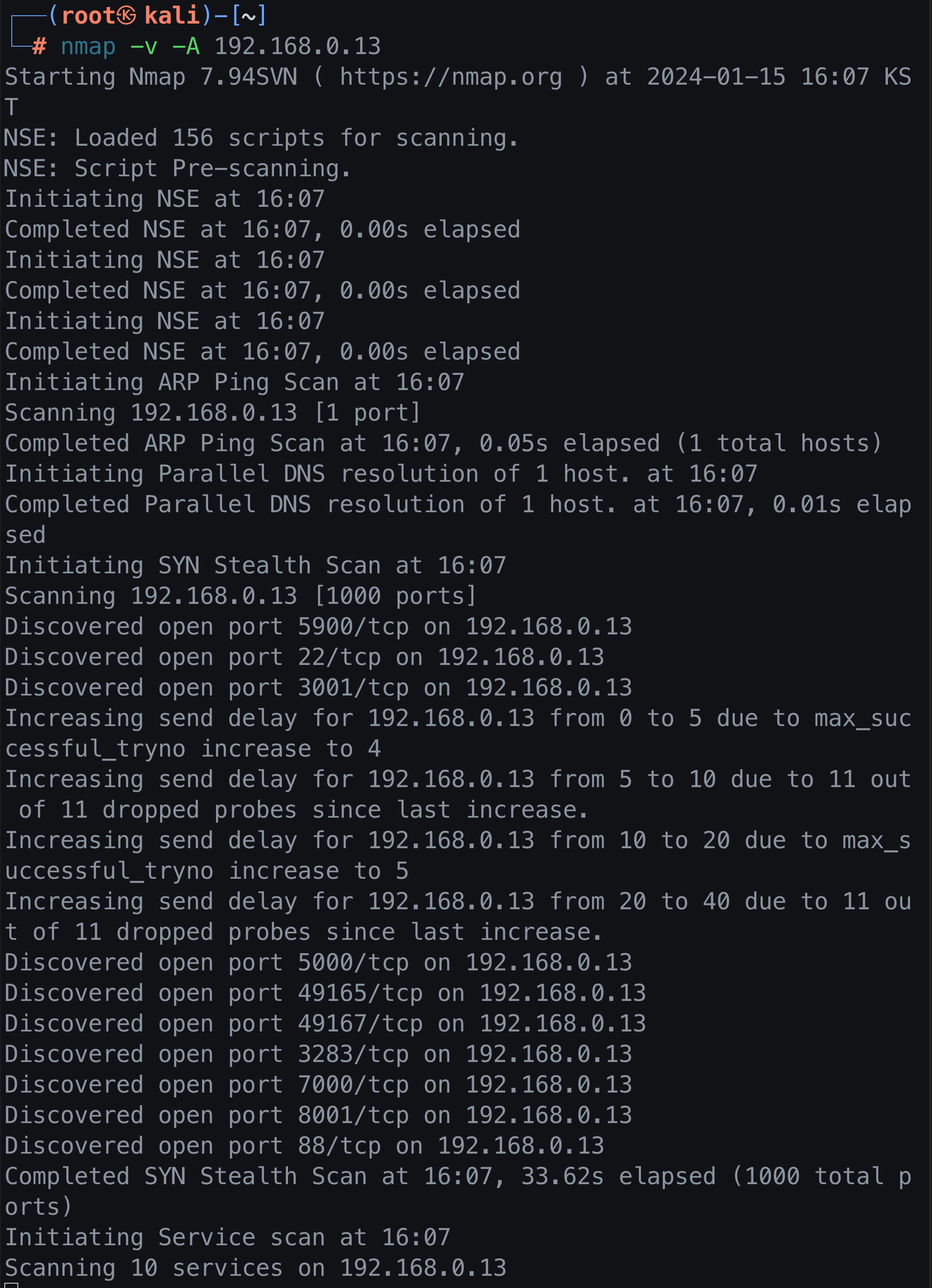 테스트로 localhost로 웹서버 몇개를 띄웠습니다